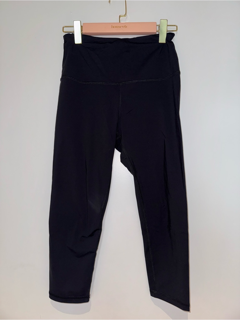 Black High-Waist Athletic Leggings